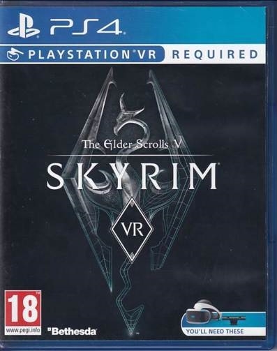 The Elder Scrolls 5 - Skyrim VR - PS4 PS-VR (A Grade) (Genbrug)
